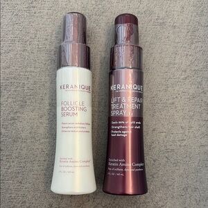 Keranique Follicle Boosting Serum and Lift & Repair Treatment Spray Set